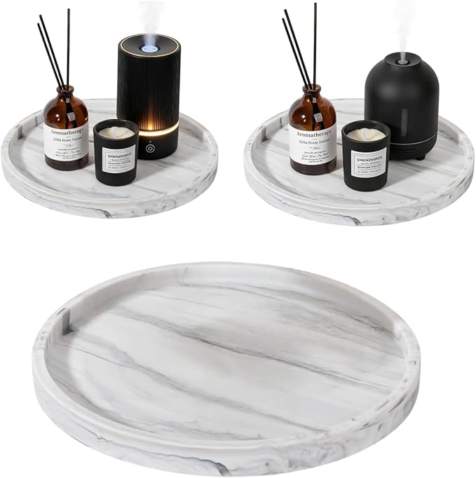 Waterproof Mat for Under Mini Humidifier, Round Humidifier Tray by Unknown