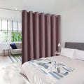 NICETOWN Dry Rose Curtains for Sliding Glass Door, 84 inch Long, Grommet Single by NICETOWN