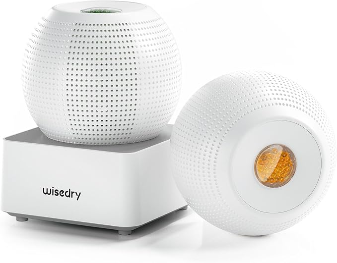 Wisedry 2 Hours Fast Rechargeable Mini Dehumidifier by wisedry