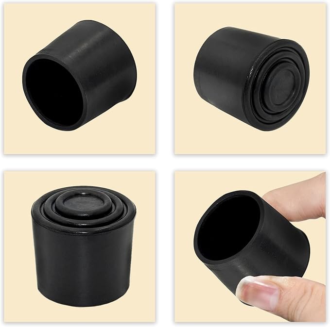Flyshop 1-1/4", 32 mm, Patio Round Chair Leg Caps, Furniture Table Feet Covers - Image 5