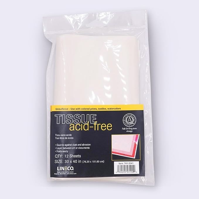 Lineco, Unbuffered Interleaving Tissue Paper, Unbuffered, 30 x 40 Inches - Image 8