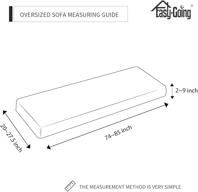 Easy-Going Stretch Cushion Cover Sofa Cushion Furniture Protector Sofa Seat - Image 7