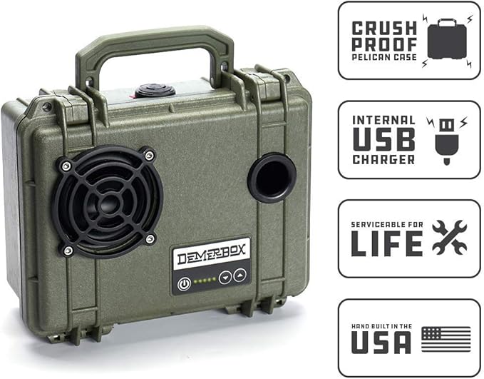 DemerBox: Waterproof, and Rugged Outdoor Bluetooth Speakers. Loud Sound - Image 3