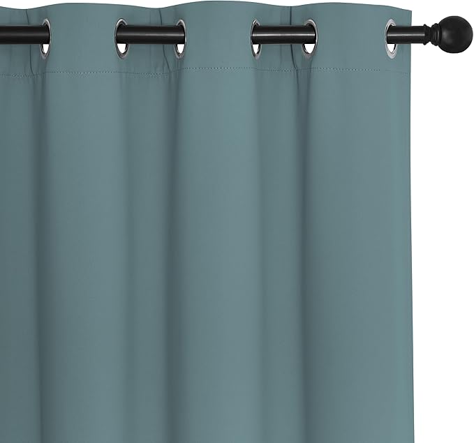 NICETOWN Blackout Drapery Curtain Panel 90 inches Long - Image 7
