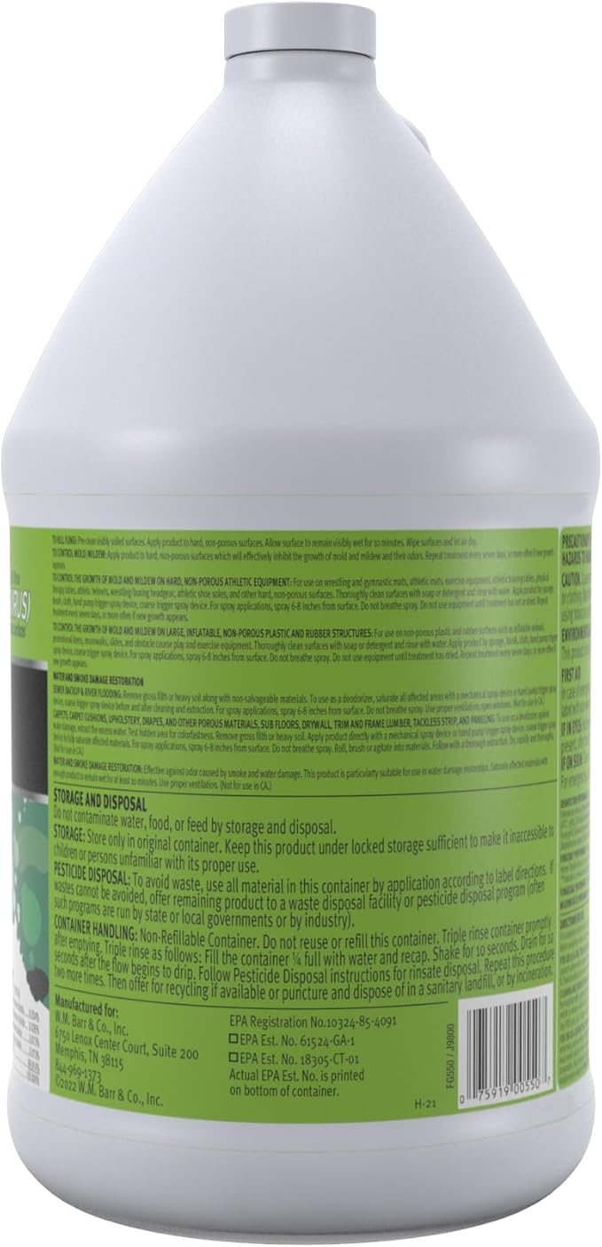 Mold Armor Mold Preventer, Disinfectant and Flood Cleanup, 1 gal., Control & - Image 3