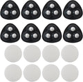 Homesweet Heavy-Duty Appliance Casters 8-Pack – 360° Rotating Furniture Sliders by Homesweet