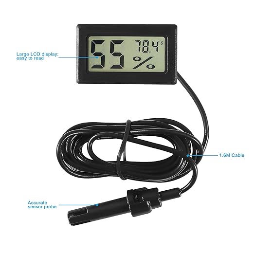 4 Pcs Mini Digital Hygrometer Thermometer Gauge - Image 4