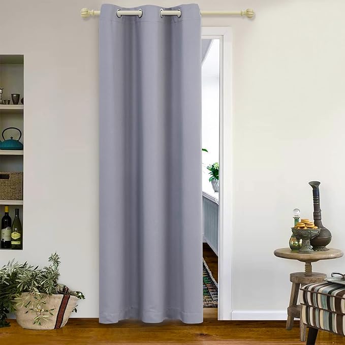 MYSKY HOME Closet Door Curtains Blackout Curtains by MYSKYHOME