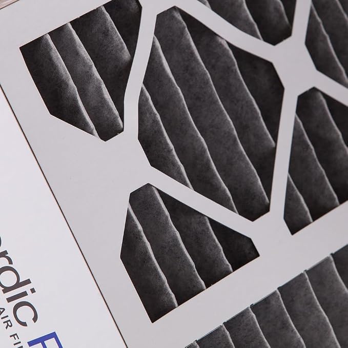 Nordic Pure 16x25x5 Pleated MERV 8 Plus Carbon Air Filters 4 Pack | Actual - Image 6