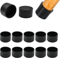 1-1/2" Silicone Chair Leg Floor Protectors, Rubber Chair Leg Caps, Non-Slip by EASYEAH