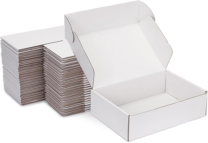 Small Shipping Boxes 9x6x2 Inch by DUZCLI