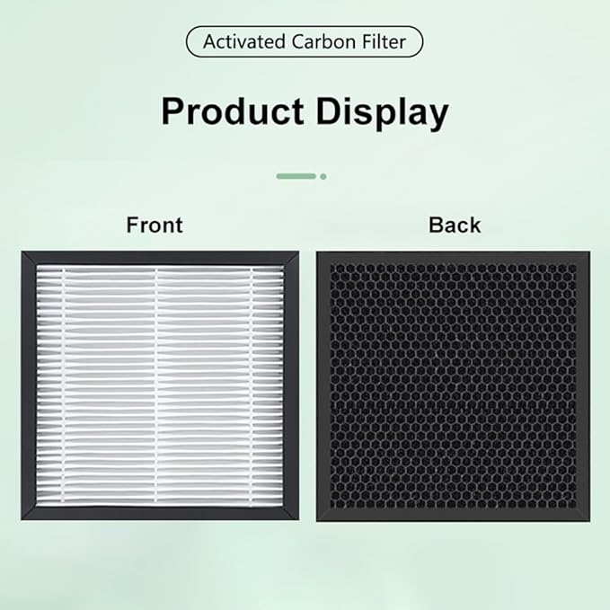 H13 Air Purifier Replacement Filter, 3-In-1 High-Efficiency Activated Carbon - Image 2