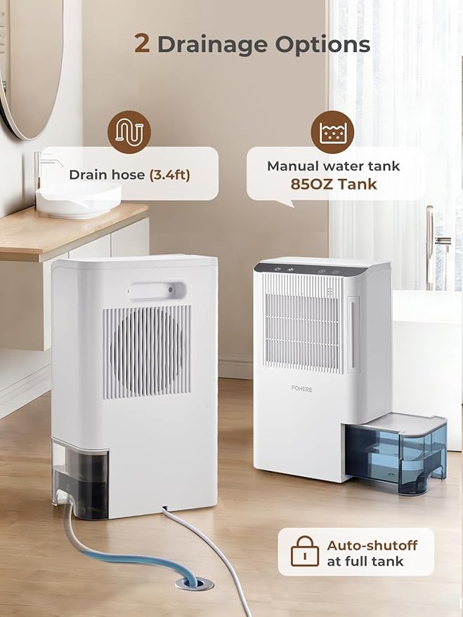 Dehumidifier for Home 1000 Sq.Ft, 85OZ Dehumidifiers for Basement Bedroom - Image 5