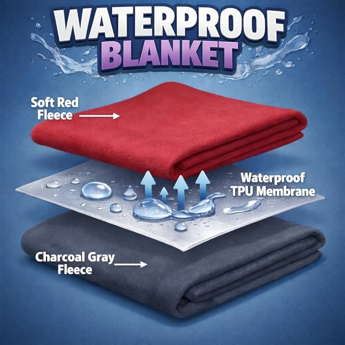 Premium Deluxe - 100% Waterproof Blanket Guarantees to Keep Your Bed Dry! - Image 2