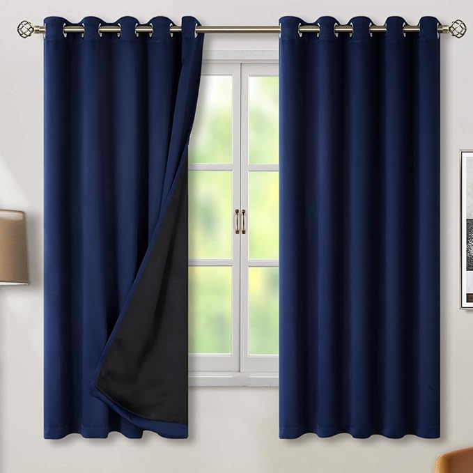 BGment Thermal Insulated 100% Blackout Curtains by BGment