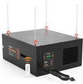 Purisystems 3-Speed Remote Air Filtration System, PuriCare 1100 Hanging Air by PURISYSTEMS