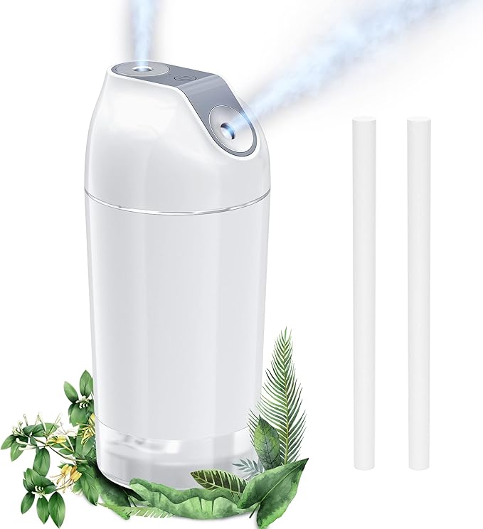Mini Humidifier-Battery Operated 480ml Cordless Portable Small Humidifier USB by HandFun