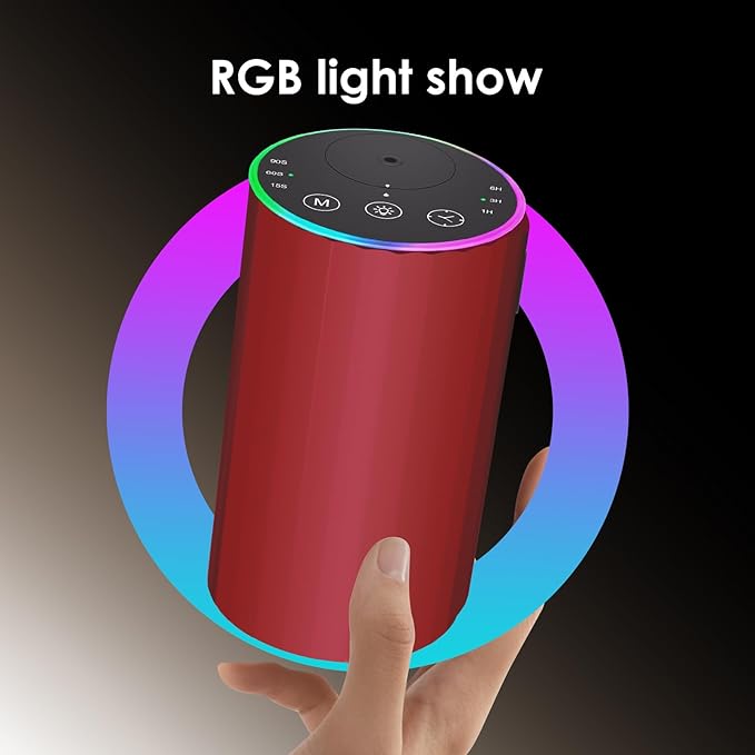 Waterless Essential Oil Diffuser, Battery Powered Mini Scent Air Machine - Image 5
