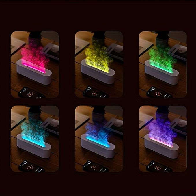Aromatherapy Essential Oil Diffuser, Timer Off Flame Humidifier, 150ml Capacity - Image 5