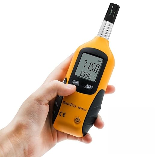 Preciva Digital Psychrometer Thermo-Hygrometer, LCD Mini Temperature and - Image 7