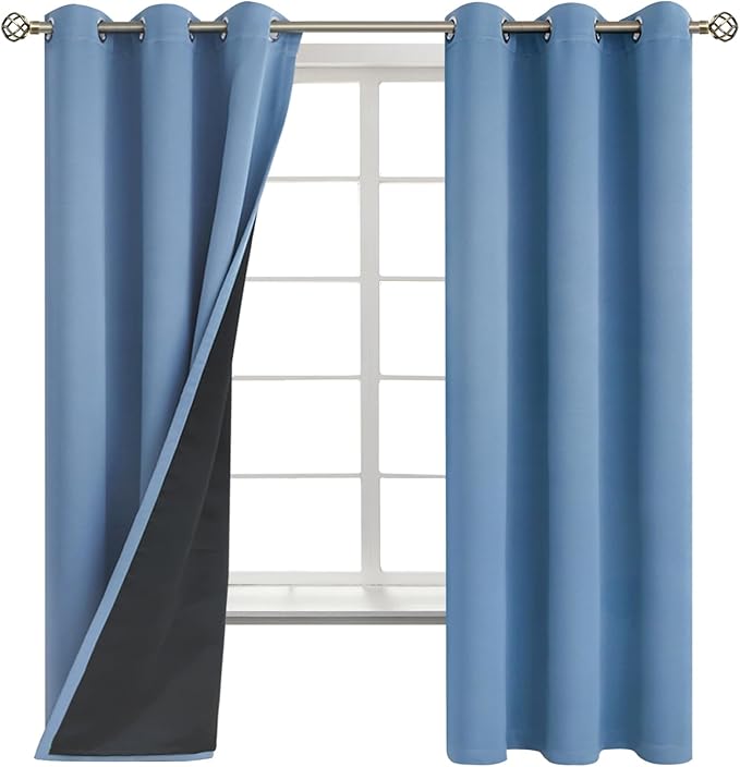 BGment Thermal Insulated 100% Blackout Curtains - Image 8