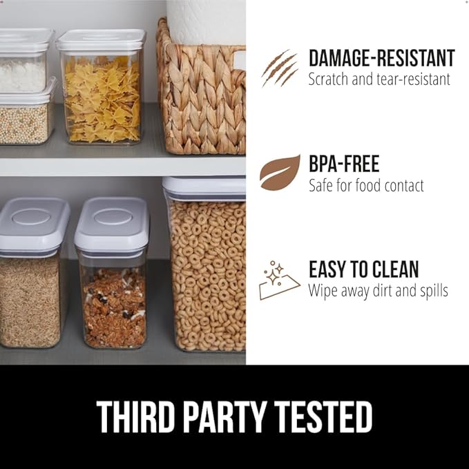 GORILLA GRIP DripGuard Shelf Liner, Non-Adhesive Drawer and Kitchen Cabinet - Image 5