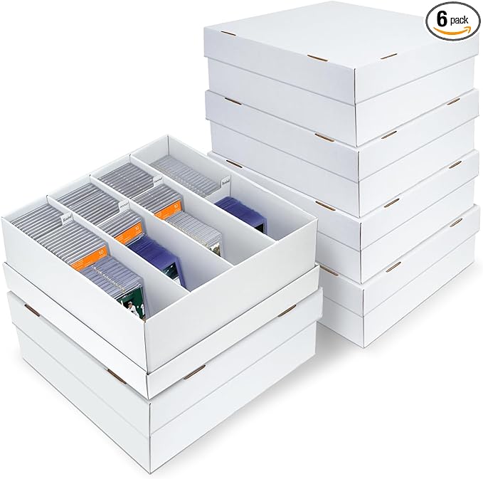 Pulchra 6 Pack Trading Graded Card Storage Box by Unknown