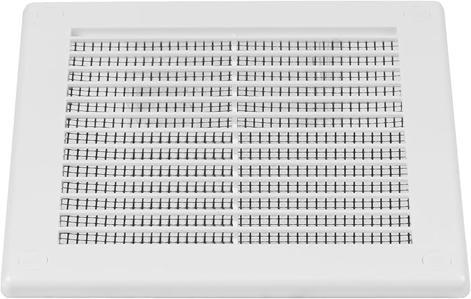 6" x 6" Square Air Vent Cover – White Plastic Vent Deflector - Image 8