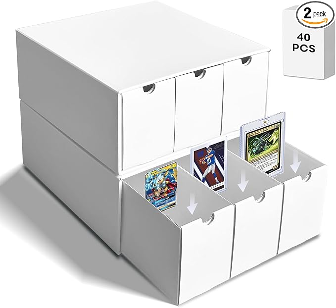 Trading Card Storage Box, Top Loaders Storage Box by Fageverld
