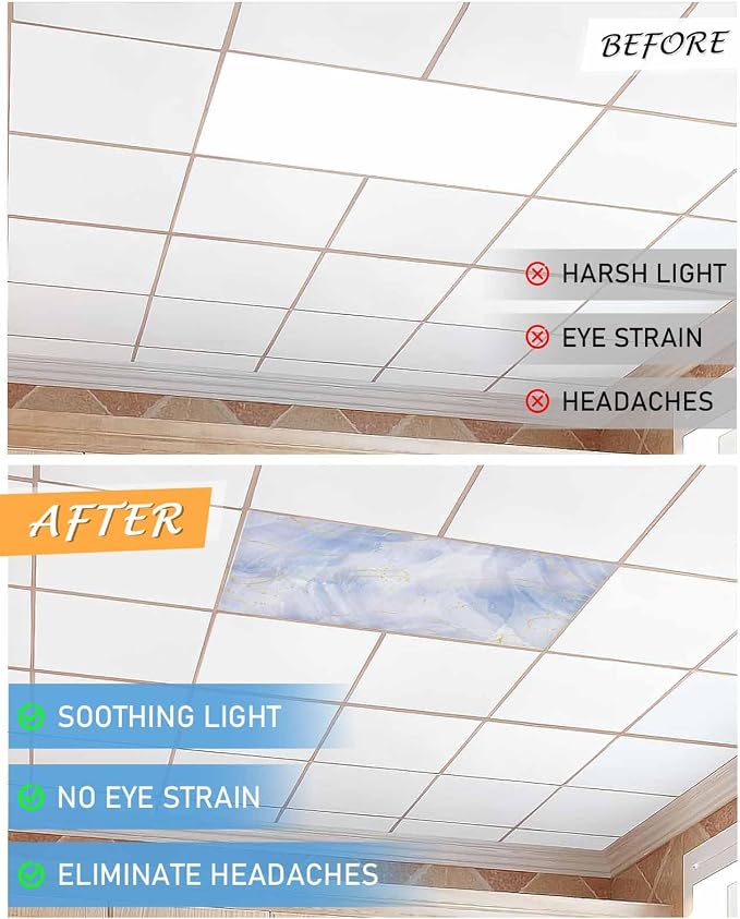 Yukro 2 Pack Fluorescent Light Covers - Image 3