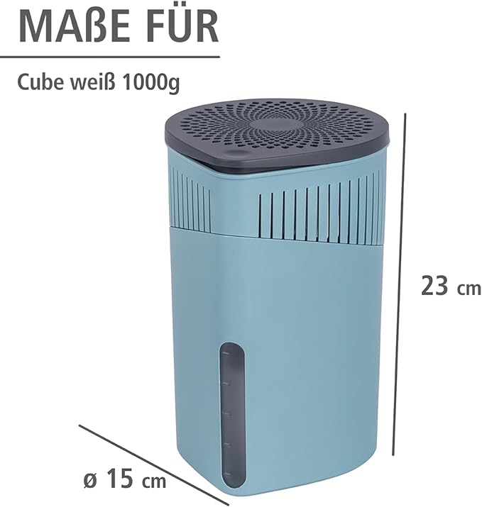 WENKO Portable Dehumidifier Drop Design, Compact and Rechargeable Dehumidifier - Image 6