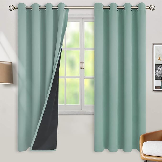 BGment Thermal Insulated 100% Blackout Curtains by BGment