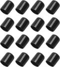 12 Pcs Round Rubber End Caps 4/5" ID Vinyl Flexible Bolt Chair Foot Covers by Bonsicoky