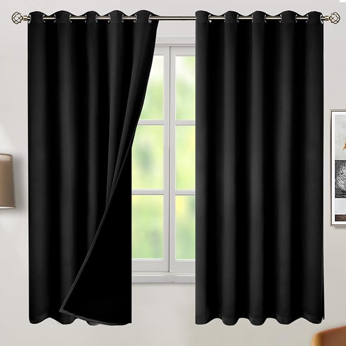 BGment Thermal Insulated 100% Blackout Curtains by BGment
