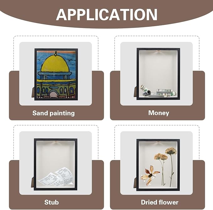 Shell Shadow Box Display Frame - Image 7