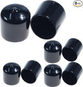 Acocony 1 1/2 Inch Rubber Cap Round 1.5 Inch Rubber End Caps PVC Flexible by Acocony