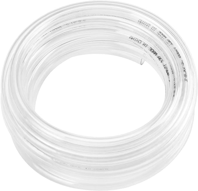Eastrans 0.16in - 25ft Clear Vinyl Tubing by EASTRANS