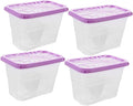 Happyyami 4Pcs Reusable Moisture Absorber Box Large Capacity Plastic Holder by Happyyami