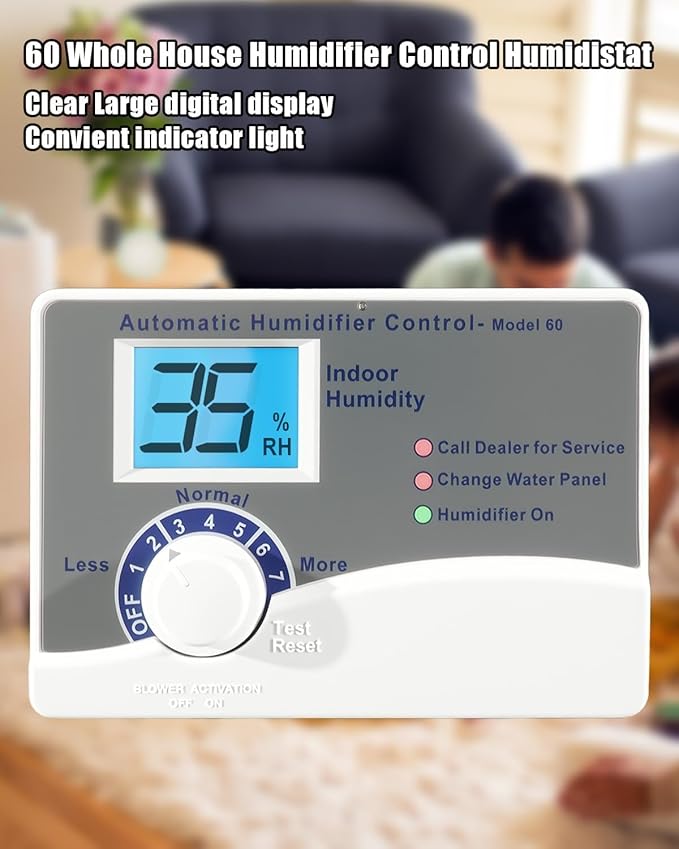 60 Whole House Humidifier Control Humidistat - Image 5
