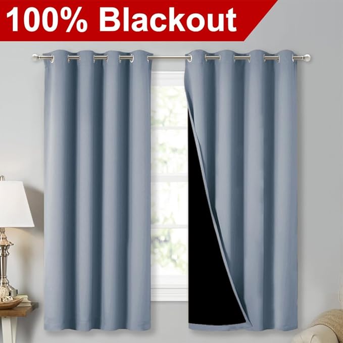 NICETOWN Extra Long Truly Blackout Drapes - Image 2