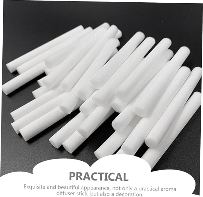 PRETYZOOM 15Pcs Aroma Diffuser Sticks Absorbent Cotton Essential Oil Volatile - Image 3