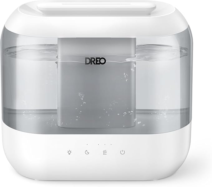 Dreo Humidifiers for Bedroom, 4L Top Fill for Large Room, 36H Runtime, 28 dB by DREO