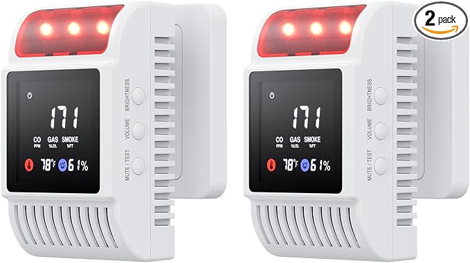 Carbon Monoxide Detectors & Gas Detector, Smoke and Carbon Monoxide Detector by Unknown