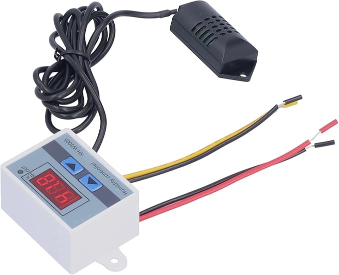 Humidity Controller for Humidifier, DC 12/24V Digital Humidistat 1-99.9% - Image 3