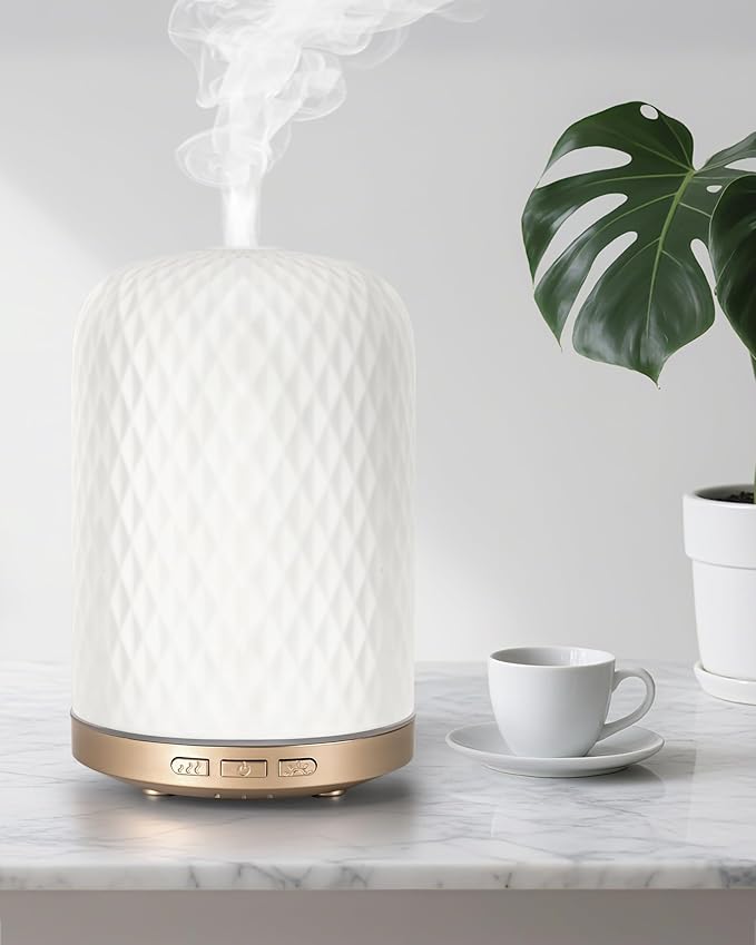 Essential Oil Diffuser, 120ML 2.4MHz Ultrasonic Aromatherapy Diffusers - Image 7