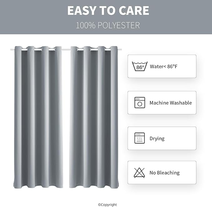 Waterproof Outdoor Curtain W52 x L84 - Image 7