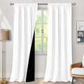 BGment White Blackout Curtains for Living Room 108 Inch Length, Extra Long 2 by BGment