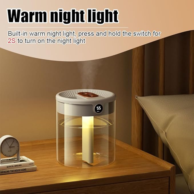 Smart Humidifier, Double Nozzle Cool Mist Humidifier - Image 5