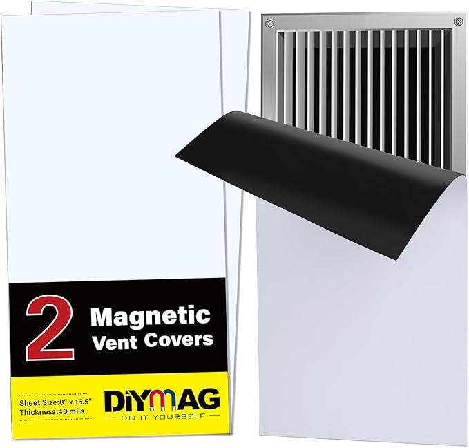 DIYMAG 2Pack Strong Magnetic Vent Covers, Magnets by DIYMAG