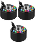 Yaomiao 3 Pcs Halloween Mist Maker Fogger Small Ultrasonic Fog Machine Fountain by Yaomiao